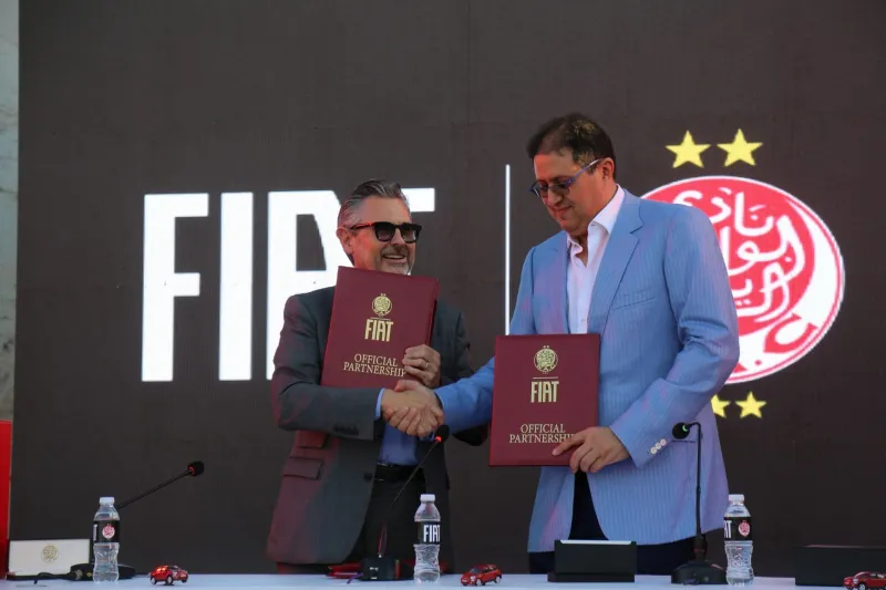 FIAT Maroc Partners with Wydad Athletic Club