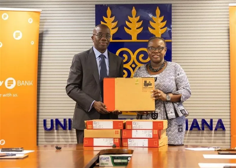Fidelity Bank Donates Laptops to University of Ghana Initiative