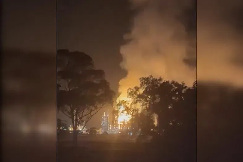 Fire at Australia's Viva Energy refinery disrupts petrol supply
