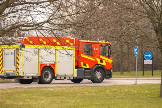Fire engines respond to crash near M25 in Surrey