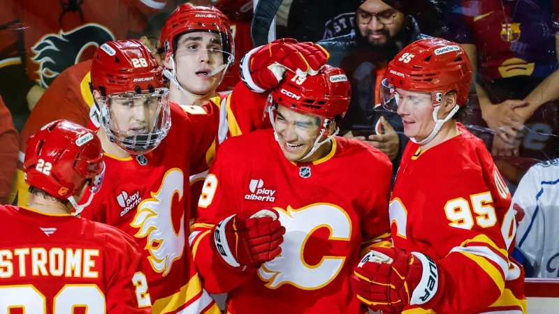 Flames beat Kings 3-1 in season finale