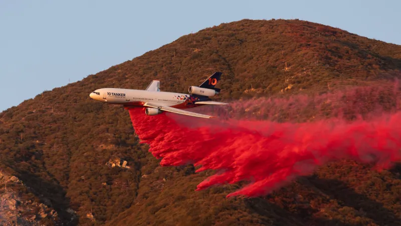 Flemish firm supplies pigment for pink firefighting water