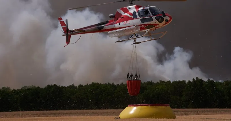 France battles forest fire near Paris as heatwave grips Europe