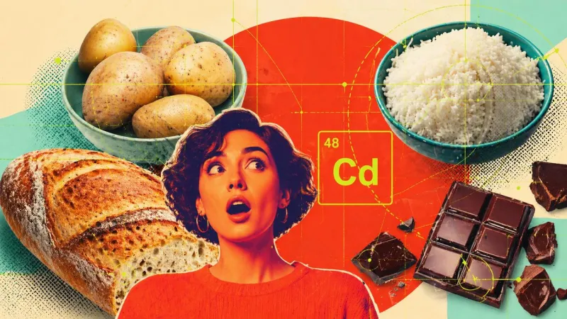 Pain, riz, pommes de terre : sources majeures de cadmium en France