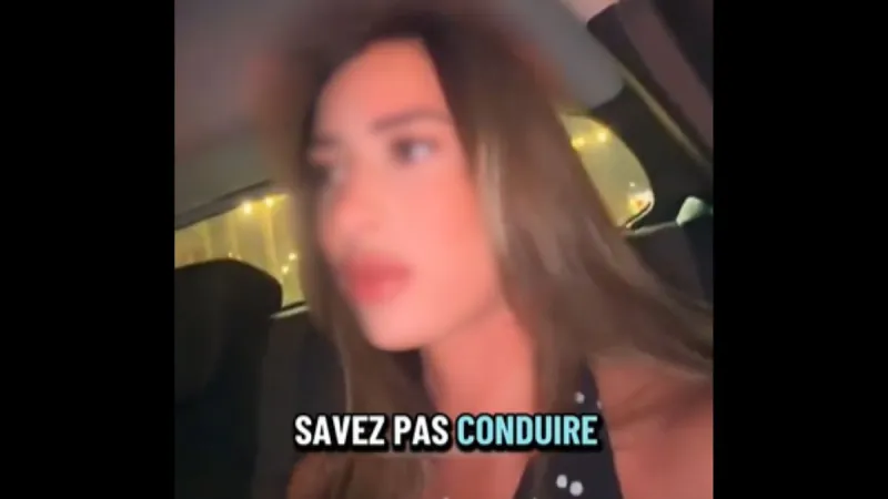 Touriste franco-algérienne condamnée à 1 an pour vidéo police