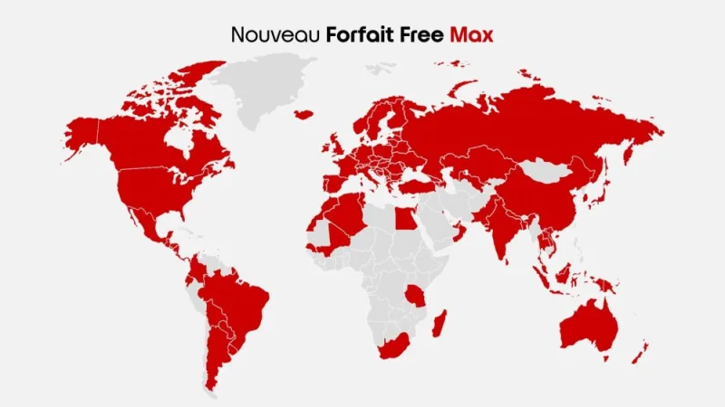 Free Mobile's Free Max Plan: Unlimited Data in France, 135 Destinations