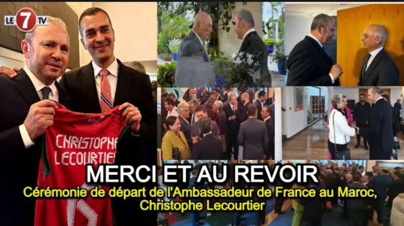 French Ambassador Christophe Lecourtier Departs Morocco