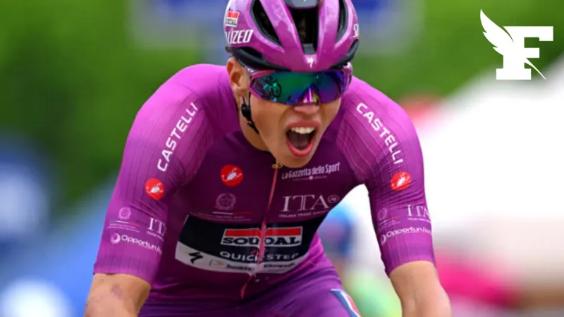 French cyclist Paul Magnier wins second Giro stage in three days