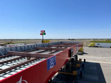 French Highway Rest Area Sees Summer Traveler Overlap