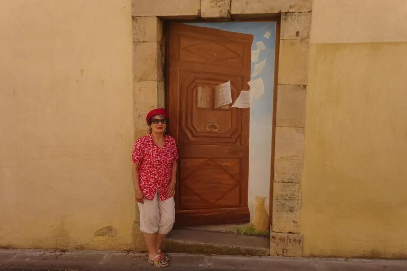 French Village Murals by Artist Rose-Anne Villanova