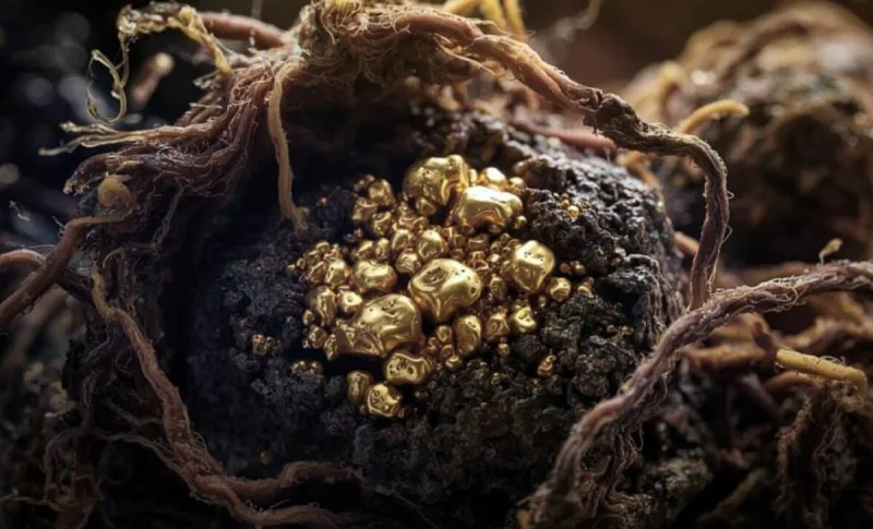 Fungus That Binds Gold Discovered, Potential for Mining