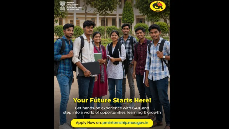 GAIL Opens PM Internship Scheme 2026 Applications