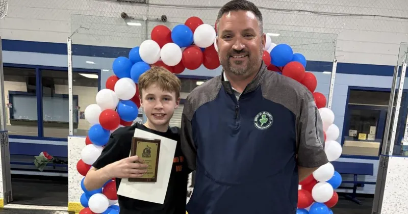 Remise des prix de fin d'année de l'Association de hockey amateur de Genesee