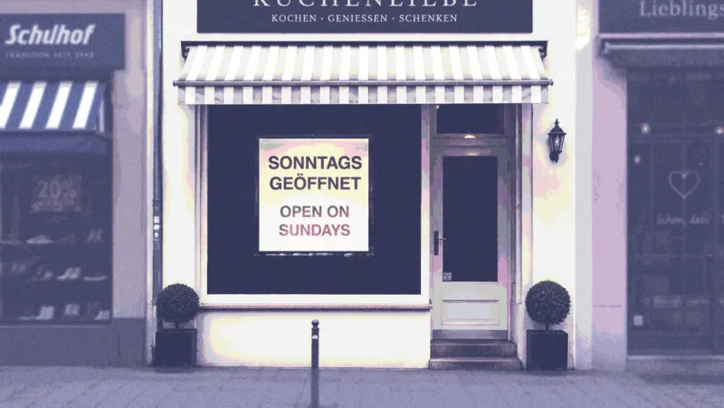 Germany Debates Sunday Shopping vs Economic Boost