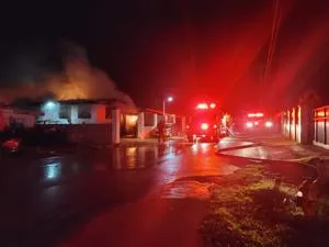 GFD Responds to Structure Fire in Dededo