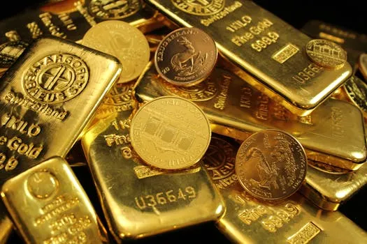 L'or baisse avec l'apaisement des tensions au Moyen-Orient