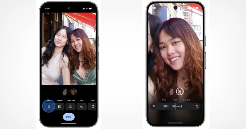 Google Photos Adds AI 'Touch Up' Tools for Skin, Teeth