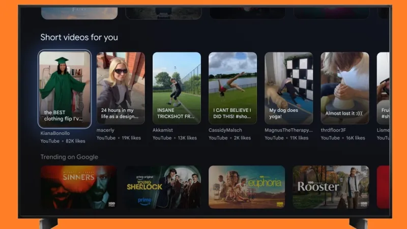 Google TV Gets AI Upgrade with YouTube Shorts