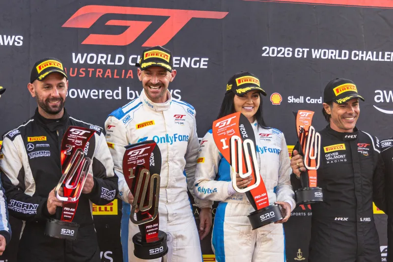 Gracie Makes GT World Challenge History at QR