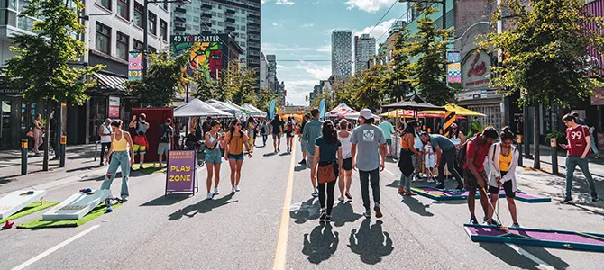Granville Street pedestrian zone starts June 9