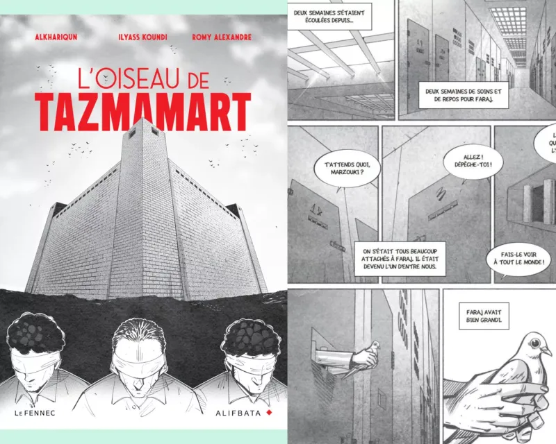 Roman graphique sur un survivant de Tazmamart