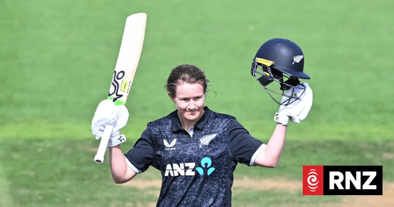 Green's century leads White Ferns to ODI series win over South Africa