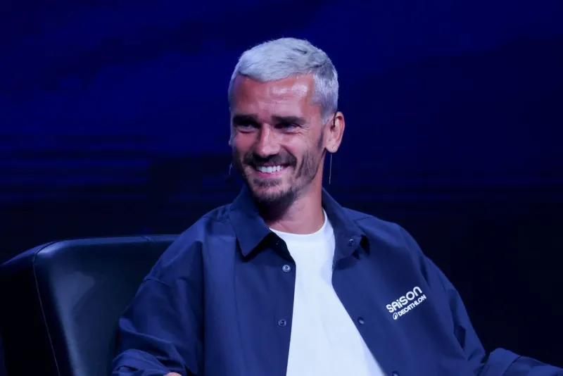 Griezmann Watches France Quarterfinal from Stands
