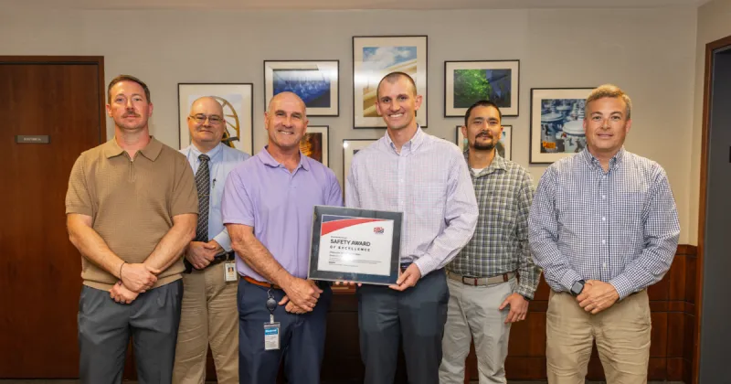 GUC Electric Department Wins APPA Diamond Safety Award