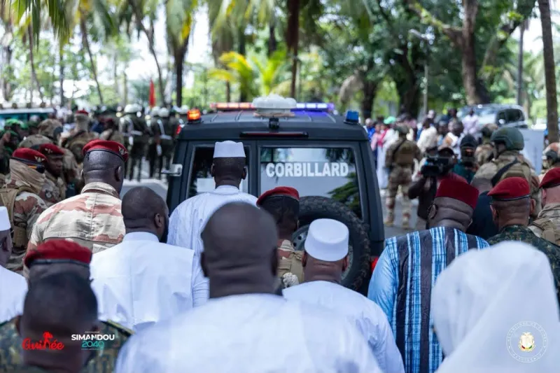 Guinea: Doumbouya Attends Funeral of Ex-First Lady Hadja Andrée Touré