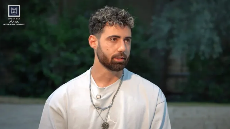 Guy Gilboa-Dalal speaks on sexual assault in Hamas captivity