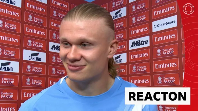 Haaland Hails Guardiola's Wembley Record After FA Cup Win