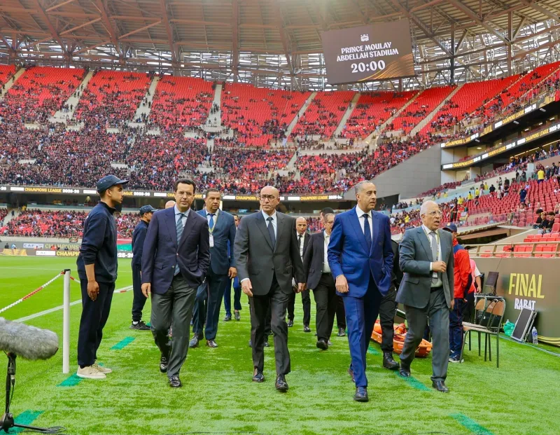 Hammouchi inspects security ahead of AS FAR-Sundowns final