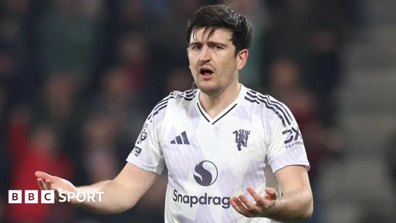 Harry Maguire banned for Man Utd's Chelsea clash