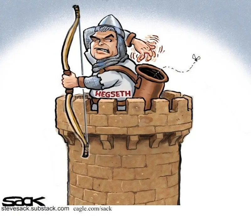 Hegseth Archer in Castle Tower: Fact-Check