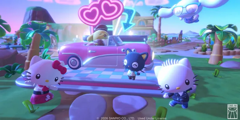 Hello Kitty Island Adventure Adds 50s Decor for Friendship Festival