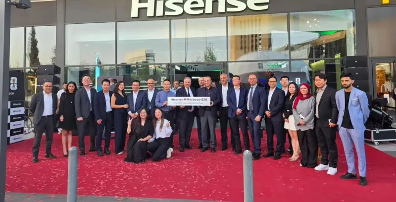 Hisense Opens Largest MEA Flagship Store in Casablanca