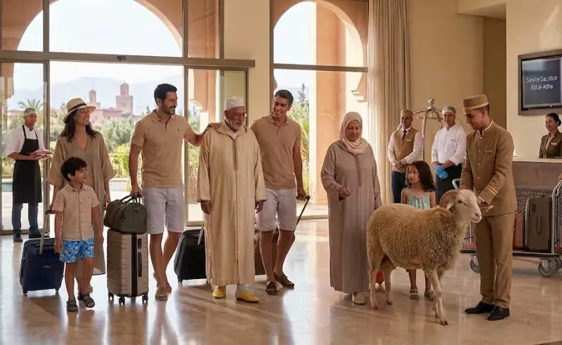 Hotel Eid al-Adha Sacrifice Trend in Morocco