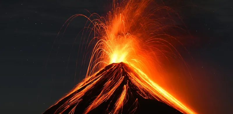 How High Can Volcanoes Throw Lava?