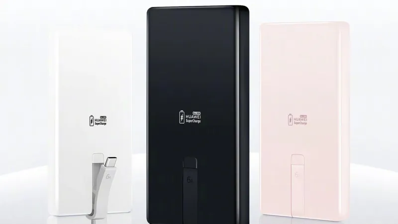 Huawei 20,000mAh Power Bank with 100W Charging Listed on 3C