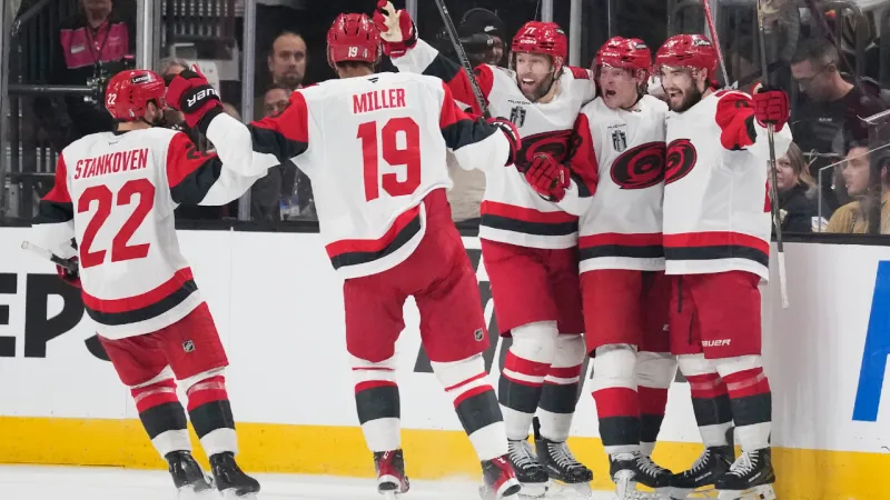 Hurricanes Shut Out Golden Knights 3-0 to Win 2026 Stanley Cup