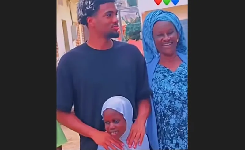 Ibrahim Mbaye Visits Grandmother in Thiès, Senegal