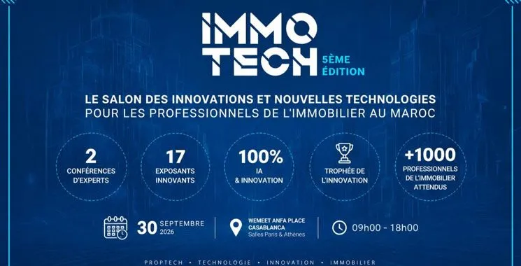 ImmoTech Real Estate Fair Returns to Casablanca Sept 30