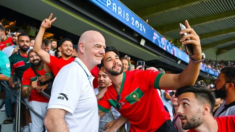 Infantino Praises Moroccan Fans Ahead of 2030 World Cup