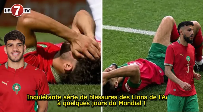 Injury Concerns for Morocco's World Cup Squad