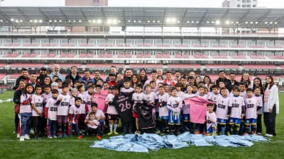 Inter Miami CF Foundation Hosts Youth Clinic in Argentina