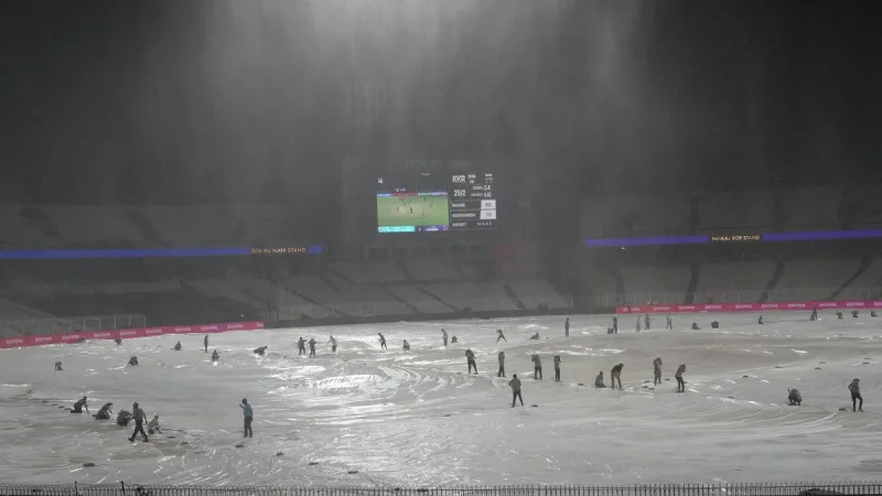IPL 2026: KKR vs PBKS Match Abandoned Due to Rain