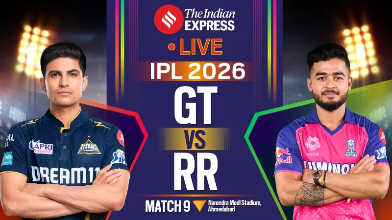 IPL 2026: Rajasthan Royals Post Strong Total Against Gujarat Titans