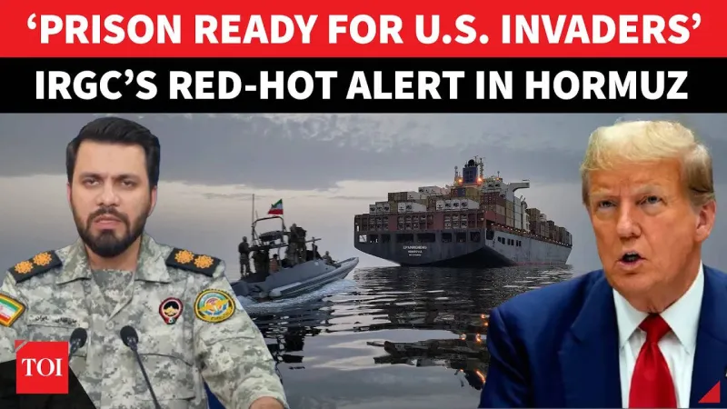 Iran Warns of 'Punishment' for US in Hormuz Strait