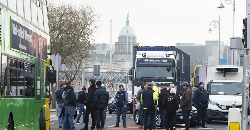 Ireland Fuel Protests Cause Major Traffic Chaos
