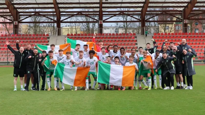 L'Irlande U17 se qualifie pour la Coupe du Monde après un 7-0 contre la Slovaquie